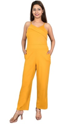 Sunday Casual Solid Women Jumpsuit