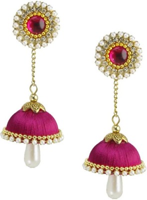 PORINNO P_87 Fabric Jhumki Earring