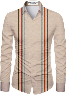 Parishow Polycotton Printed Shirt Fabric