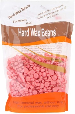 angelie Hard Wax Beans for Painless Hair Removal ,(pink) 300g Wax(300 g)