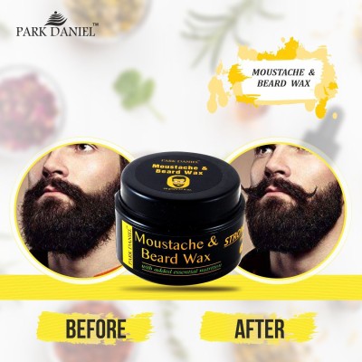PARK DANIEL Moustache & Beard Wax(50 gm) Hair Wax(50 g)