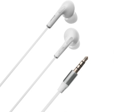 Hitage Pro Comfortable On Ear Compatible ALL ANDROID AND IOS Wired Headset(White, In the Ear)