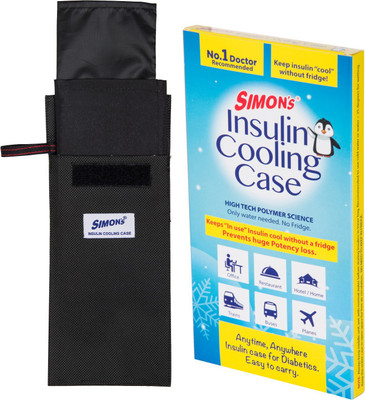Simon's Keep Insulin cool without fridge Cold Pack(Black)