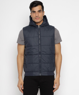 INTEGRITI Sleeveless Solid Men Jacket