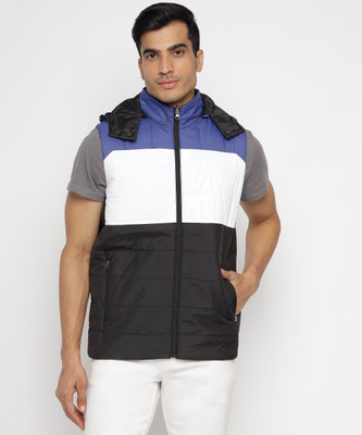 INTEGRITI Sleeveless Colorblock Men Jacket