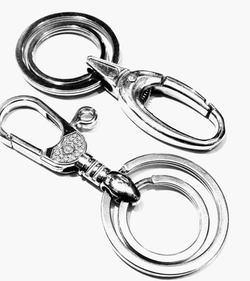 ROYALSHOP hook key ring for bike boys car house set of 2 Key Chain