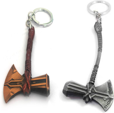 AGTraders Combo Pack Of Thor Premium Axe keychain (Pack of 2) Key Chain