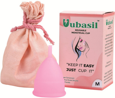 Uubasil Medium Reusable Menstrual Cup(Pack of 1)