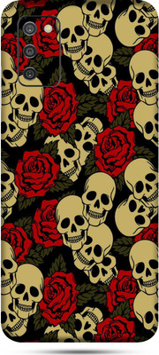 OggyBaba samsung galaxy a03s Mobile Skin(Skull&Roses Skin Matte Finish)
