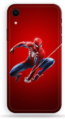 Jeeva Creation Apple iPhone XR, Apple iPhone XR Mobile Skin(Ultra Super Spider Man Skin With High Matte Finish.)