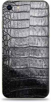 Jeeva Creation APPLE iPhone 8, apple iphone 8 Mobile Skin(Ultra Super Black Color Crocodile Skin With High Matte Finish.)
