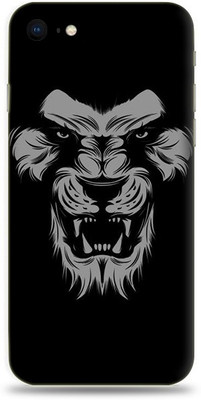 Jeeva Creation APPLE iPhone 8, apple iphone 8 Mobile Skin(Ultra Super Black Lion Skin With High Matte Finish.)