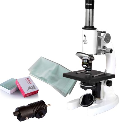 Droplet Student Monocular Compound Microscope With Achromatic objectives 10x & 40x Objective Microscope Lens