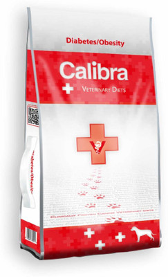 calibra Dog Veterinary Diets - Diabetes & Obesity Salmon, Chicken, Turkey 2 kg Dry Adult, New Born, Senior, Young Dog Food
