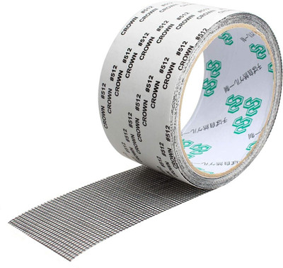 Inllex Window Screen Repair Kit Tape,Strong Adhesive & Waterproof Fiberglass Covering Mesh Tape for Covering Window Door Tears Holes Screen Patch Repair Kit 200 cm Tear Tape 200 cm Tear Tape(White Pack of 1)