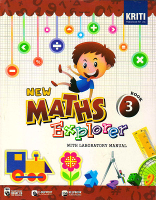 New Maths Explorer With Laboratory Manual Book 3(Paperback, LAWRENCE D'SOUZA)