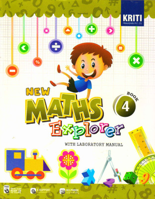 New Maths Explorer With Laboratory Manual Book 4(Paperback, LAWRENCE D'SOUZA)