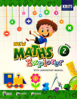 New Maths Explorer With Laboratory Manual Book 2(Paperback, LAWRENCE D'SOUZA)