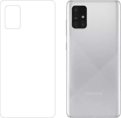 HOBBYTRONICS Back Screen Guard for Samsung A71, Samsung Galaxy A71(Pack of 1)