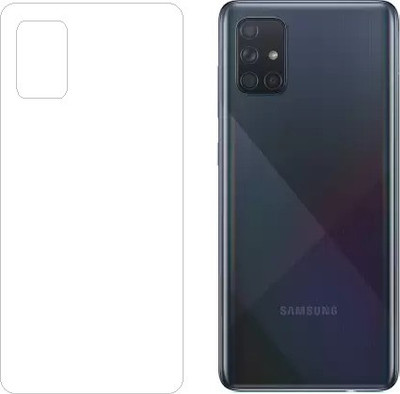 HOBBYTRONICS Back Screen Guard for Samsung A71, Samsung Galaxy A71(Pack of 1)