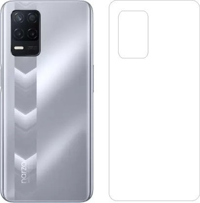 HOBBYTRONICS Back Screen Guard for Realme Narzo 30 5G(Pack of 1)