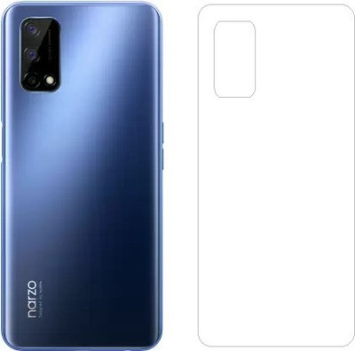 HOBBYTRONICS Back Screen Guard for Realme Narzo 30 Pro(Pack of 1)