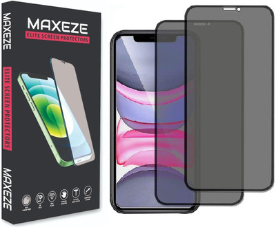 MAXEZE Edge To Edge Screen Guard for Apple iPhone 11 Pro Max(Pack of 2)