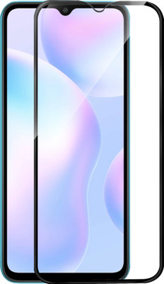 HUPSHY Edge To Edge Tempered Glass for REDMI 9i(Pack of 1)