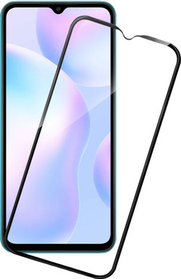 HUPSHY Edge To Edge Tempered Glass for REDMI 9i(Pack of 1)
