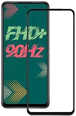 welldesign Edge To Edge Tempered Glass for Infinix Hot 11S(Pack of 1)