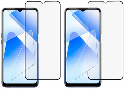 Morlin Edge To Edge Tempered Glass for Oppo A55 (5G)(Pack of 2)