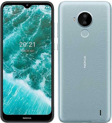 DOWRVIN Front and Back Tempered Glass for Nokia C30(Pack of 2)