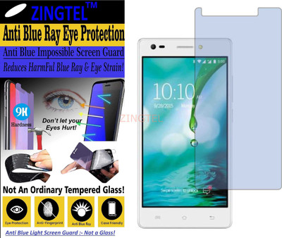 ZINGTEL Impossible Screen Guard for LAVA V2S (Impossible UV AntiBlue Light)(Pack of 1)