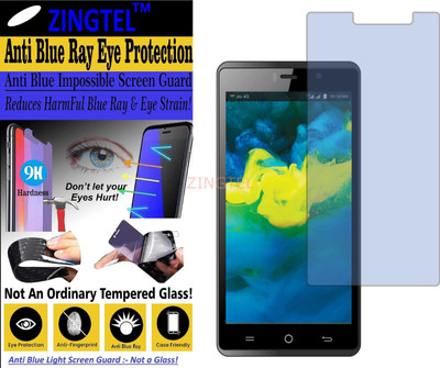 ZINGTEL Impossible Screen Guard for RELIANCE JIO LYF WATER 10 (Impossible UV AntiBlue Light)(Pack of 1)