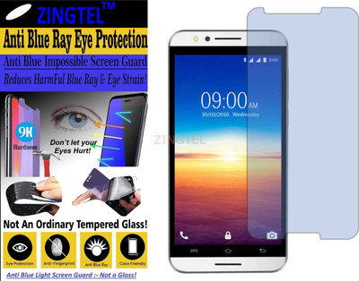 ZINGTEL Impossible Screen Guard for LAVA A67 4GB (Impossible UV AntiBlue Light)(Pack of 1)