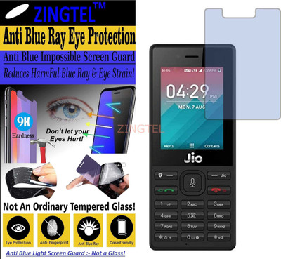ZINGTEL Impossible Screen Guard for JIO LYF F50 (Impossible UV AntiBlue Light)(Pack of 1)