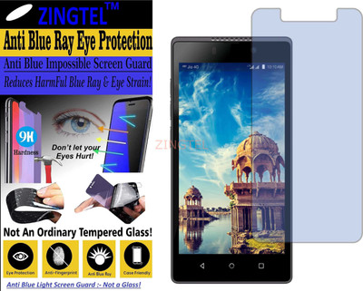 ZINGTEL Impossible Screen Guard for JIO LYF C459 (Impossible UV AntiBlue Light)(Pack of 1)