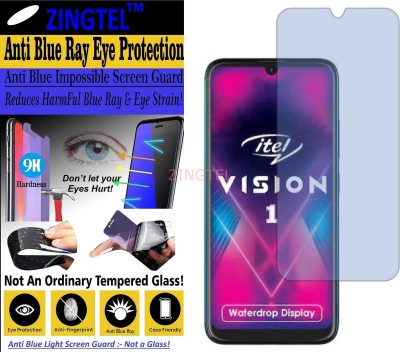 ZINGTEL Impossible Screen Guard for ITEL VISION 1 (Impossible UV AntiBlue Light)(Pack of 1)