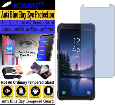 MOBART Impossible Screen Guard for SAMSUNG S8 ACTIVE (Impossible UV AntiBlue Light)(Pack of 1)