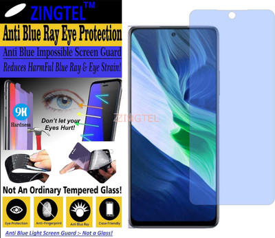 ZINGTEL Impossible Screen Guard for INFINIX NOTE 10 PRO (Impossible UV AntiBlue Light)(Pack of 1)