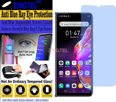 ZINGTEL Impossible Screen Guard for INFINIX NOTE 10 PRO NFC (Impossible UV AntiBlue Light)(Pack of 1)