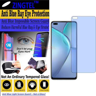 ZINGTEL Impossible Screen Guard for INFINIX X687 ZERO 8I (Impossible UV AntiBlue Light)(Pack of 1)
