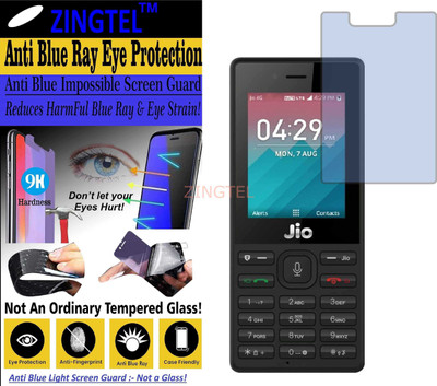 ZINGTEL Impossible Screen Guard for JIO LYF 2403 (Impossible UV AntiBlue Light)(Pack of 1)