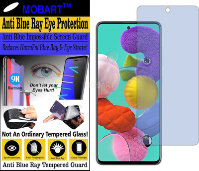 MOBART Impossible Screen Guard for SAMSUNG A515F (GALAXY A51) (Impossible UV AntiBlue Light)(Pack of 1)