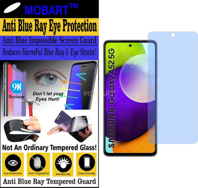 MOBART Impossible Screen Guard for SAMSUNG A52 5G (Impossible UV AntiBlue Light)(Pack of 1)