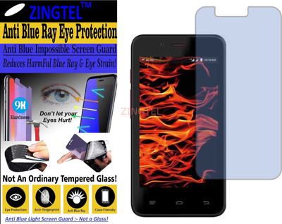 ZINGTEL Impossible Screen Guard for RELIANCE JIO LYF FLAME 4 (Impossible UV AntiBlue Light)(Pack of 1)