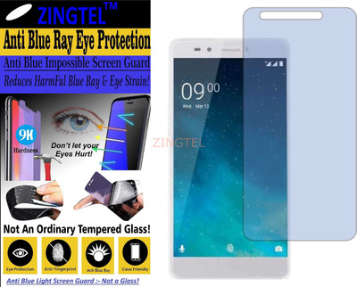 ZINGTEL Impossible Screen Guard for LAVA Z25 (Impossible UV AntiBlue Light)(Pack of 1)