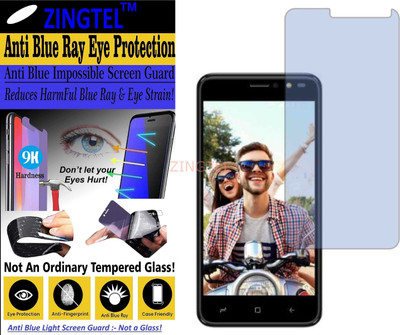 ZINGTEL Impossible Screen Guard for INTEX LIONS X1 PLUS (Impossible UV AntiBlue Light)(Pack of 1)