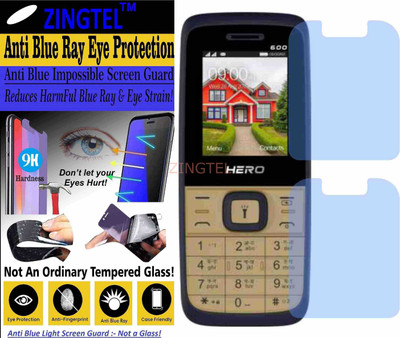 ZINGTEL Impossible Screen Guard for LAVA HERO 600 PLUS (Impossible UV AntiBlue Light)(Pack of 1)