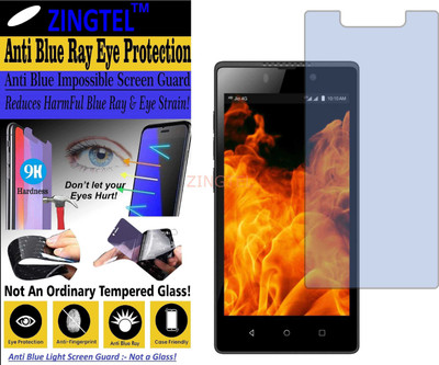 ZINGTEL Impossible Screen Guard for LYF FLAME 8 (Impossible UV AntiBlue Light)(Pack of 1)
